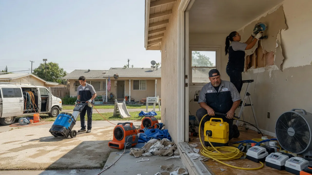 Water Damage Restoration in Rutherford, CA near me